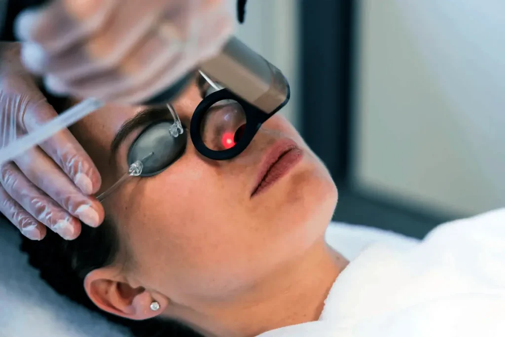 förvärrade ärr efter laserbehandling