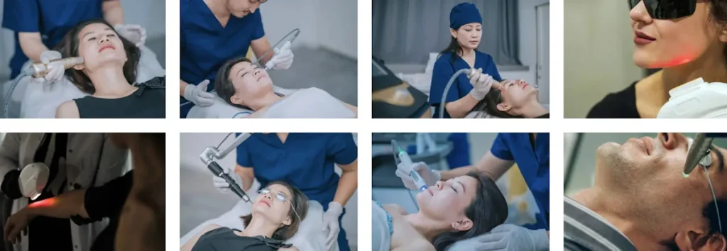 Laserbehandling för förbättrad hudton