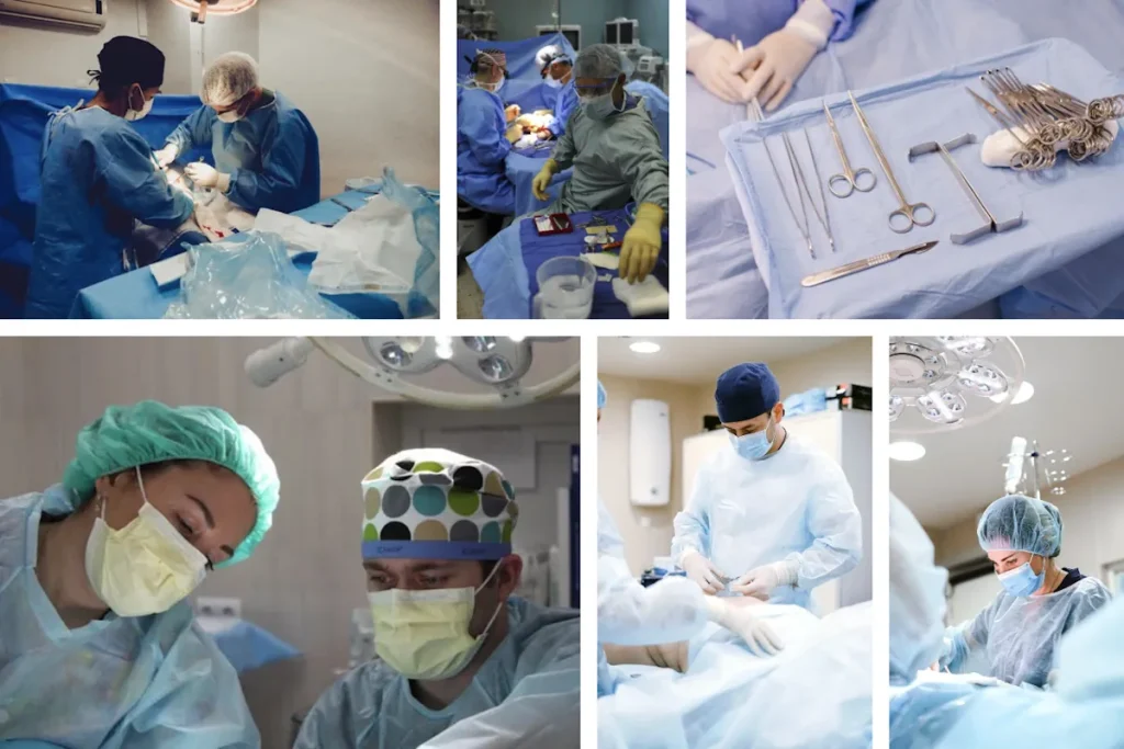 Laserbehandling för hudförbättring efter kirurgiska ingrepp