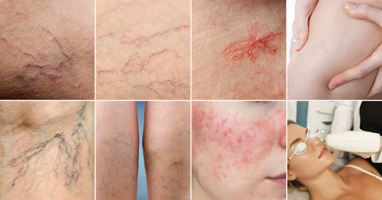 laserbehandlingar används för att behandla spindelvener