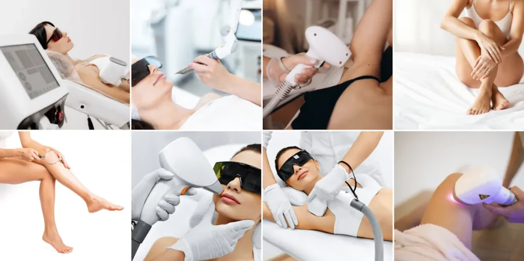 Laserbehandlingar för att förbättra hudens fuktighet