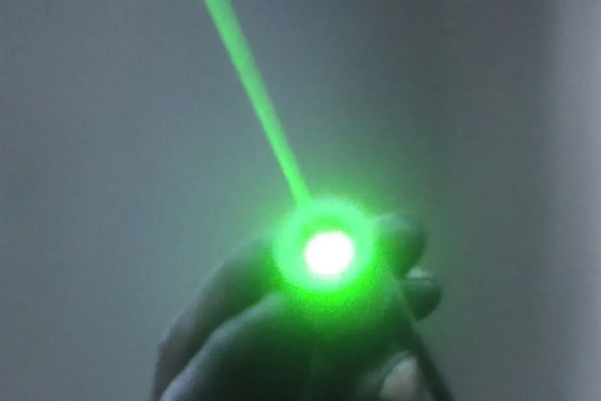 grön laser